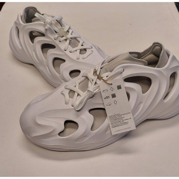 Adidas adiFOM Q Casual Lifestyle Sneakers Mens Size 11 Shoes HP6584 White Gray - Picture 4 of 8